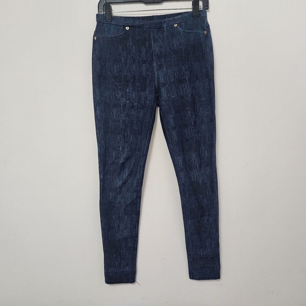 MICHAEL KORS Women's Blue Denim Skinny Jeggings Size S